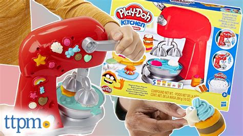 Play doh magical mixer playset with doughs and molds